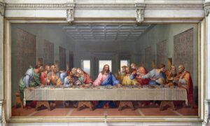 Giacomo Raffaelli Last Supper after Bossi in Minoritenkirche