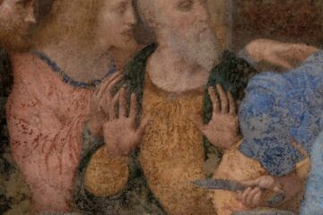 The Last Supper by Leonardo da Vinci - detail of Filippo (Philip by our definition)