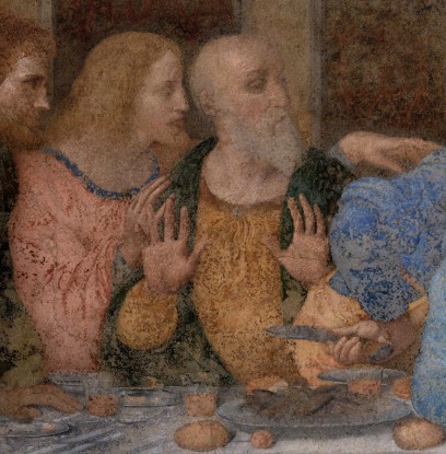 The Last Supper by Leonardo da Vinci - detail of Filippo (Philip by our definition)