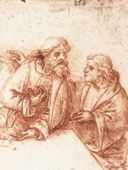 the Venice drawing - detail of Filippo